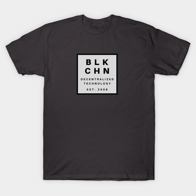 BLK CHN T-Shirt by CryptoStitch
